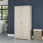 Hoge badkamerkast met deuren