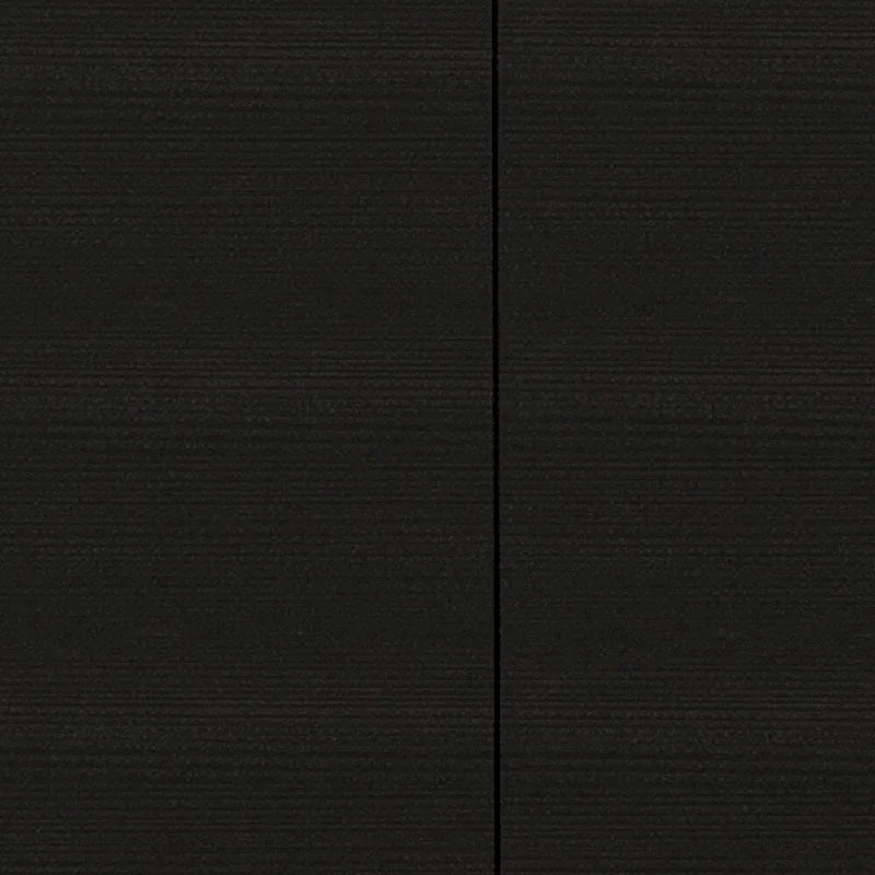 47-inch Zwart Houten Wandkastje met Vier Deuren