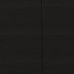 47-inch Zwart Houten Wandkastje met Vier Deuren