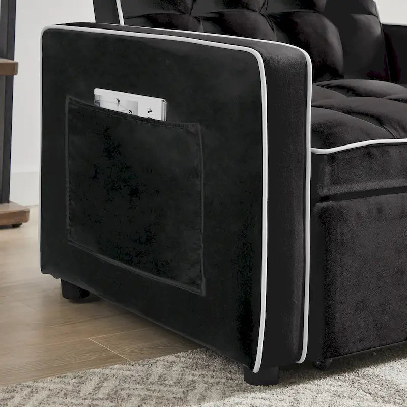 Opvouwbare slaapfauteuil met verstelbare rugleuning