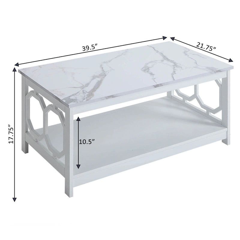 Omega Salontafel met Plaat