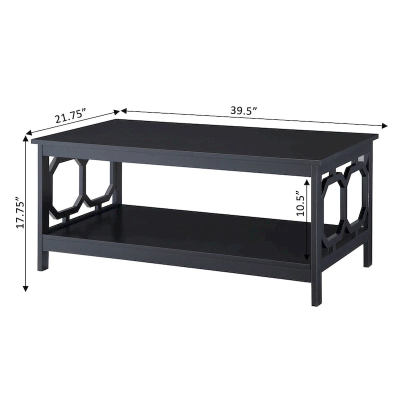 Omega Salontafel met Plaat