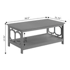Omega Salontafel met Plaat