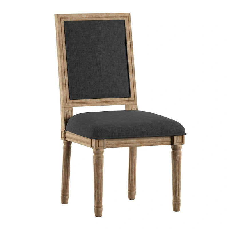 Linnen eetkamerstoelen (set van 2)