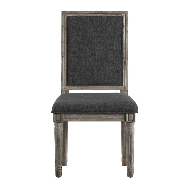 Linnen eetkamerstoelen (set van 2)