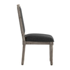 Linnen eetkamerstoelen (set van 2)