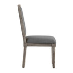 Linnen eetkamerstoelen (set van 2)