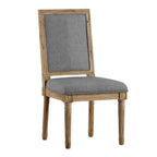 Linnen eetkamerstoelen (set van 2)