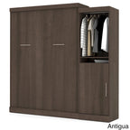 Queen Murphy Bed met Kast Organizer en Deuren (90W)