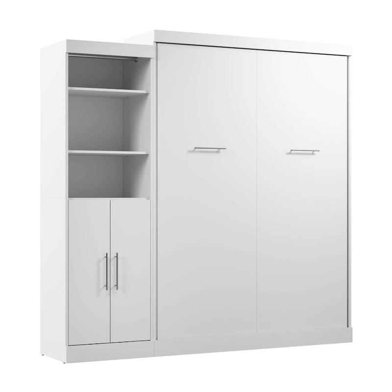 Queen Murphy Bed met Kast Organizer en Deuren (90W)