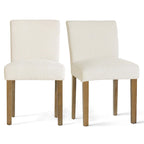 Gestoffeerde eetkamerstoel (set van 2)