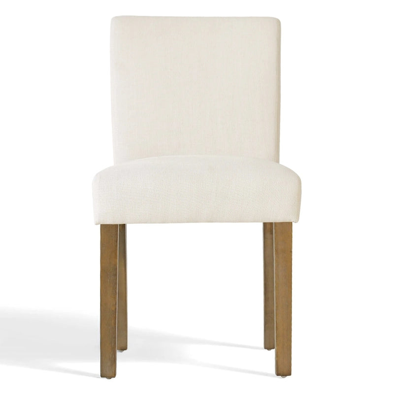 Gestoffeerde eetkamerstoel (set van 2)