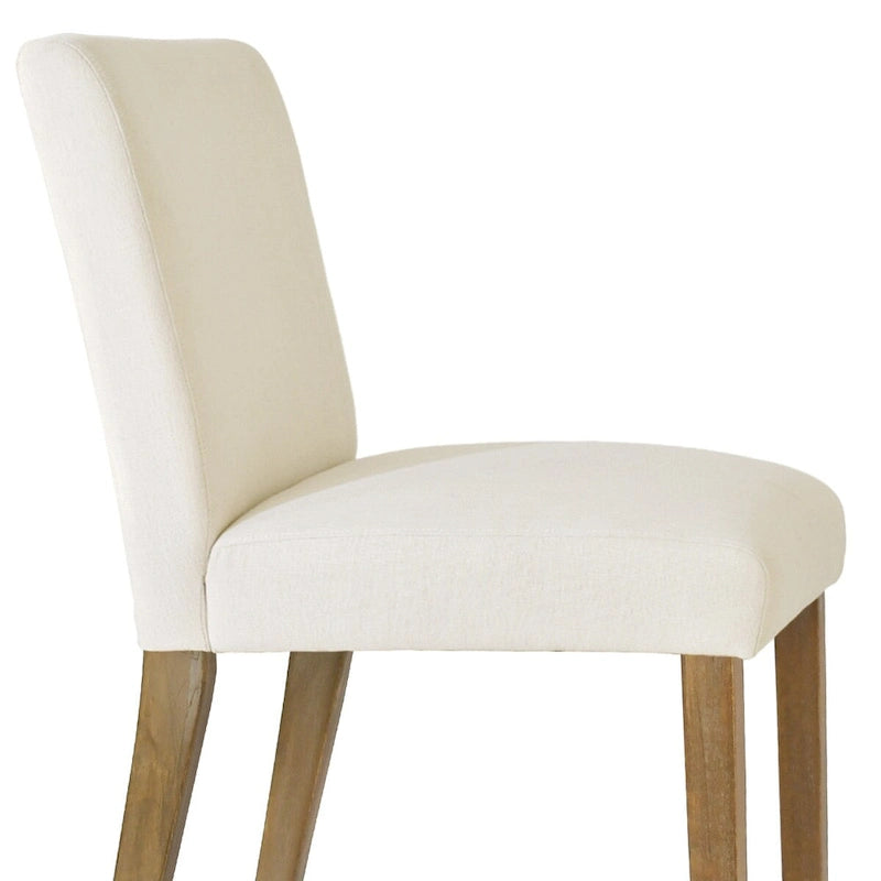 Gestoffeerde eetkamerstoel (set van 2)
