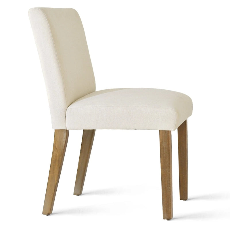 Gestoffeerde eetkamerstoel (set van 2)
