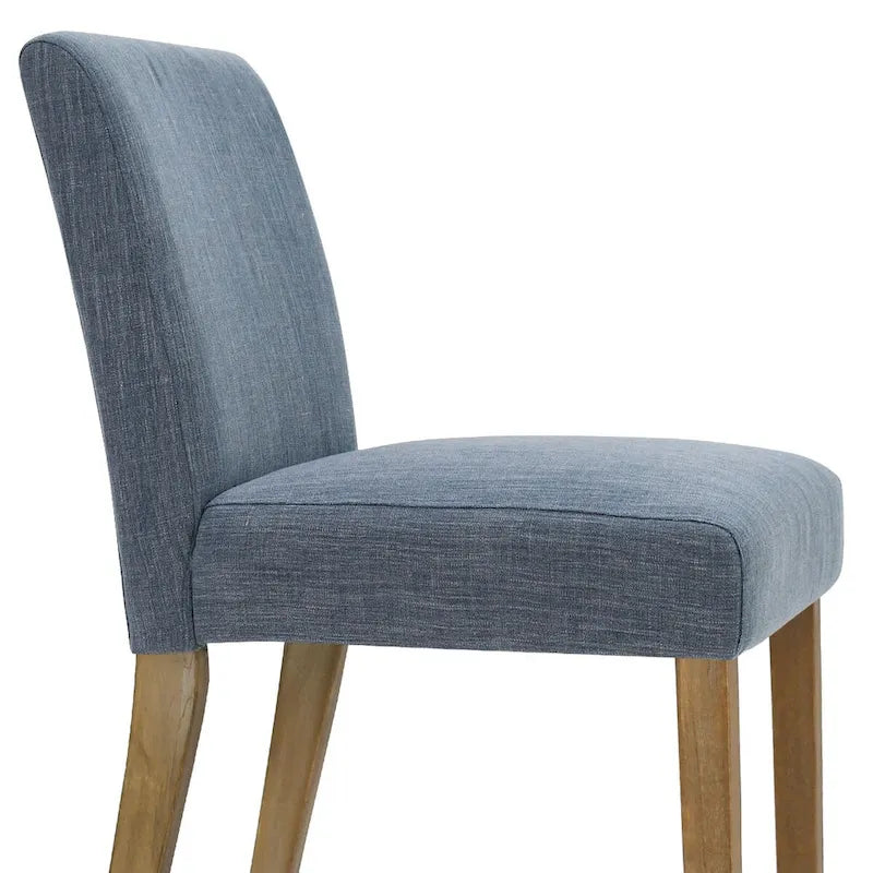 Gestoffeerde eetkamerstoel (set van 2)