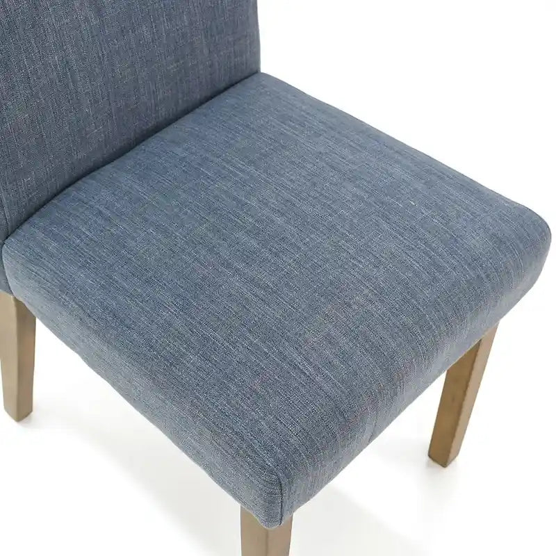 Gestoffeerde eetkamerstoel (set van 2)