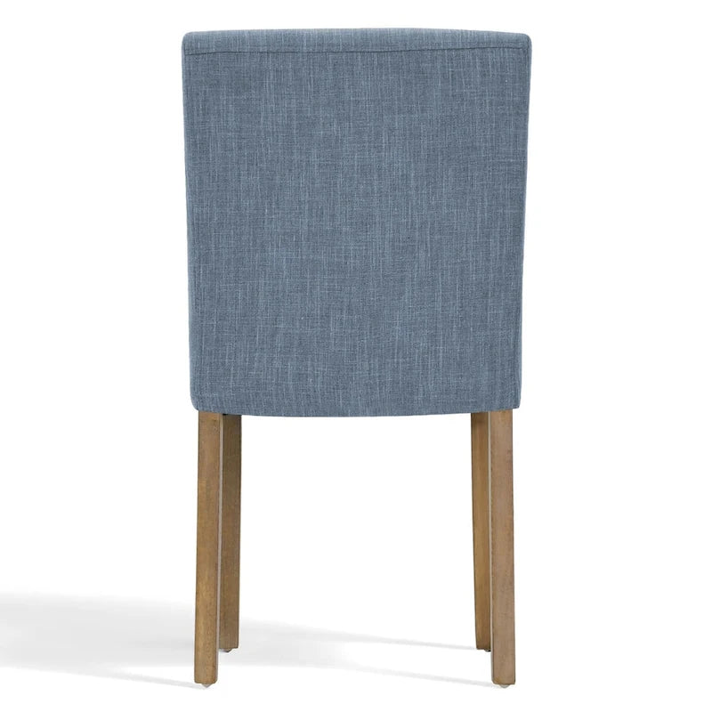 Gestoffeerde eetkamerstoel (set van 2)