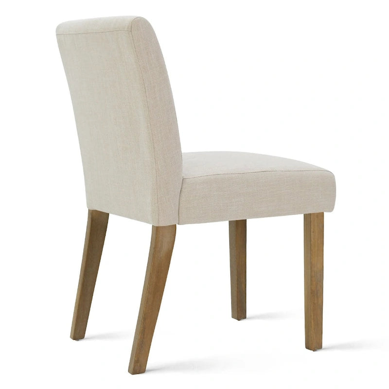 Gestoffeerde eetkamerstoel (set van 2)