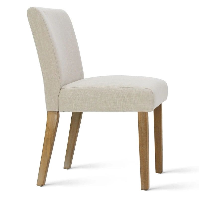 Gestoffeerde eetkamerstoel (set van 2)