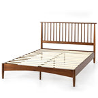 Mid-century houten platformbedframe
