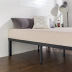 Metalen platformbedframe met QuickLock-montage