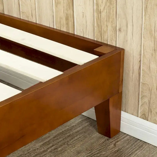 12 inch houten tweepersoons platformbed