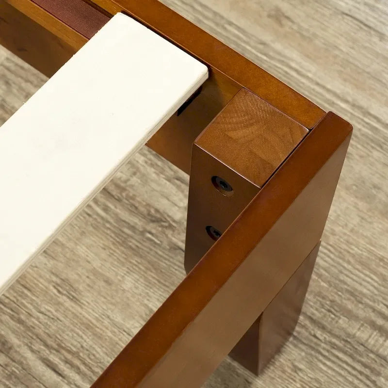 12 inch houten tweepersoons platformbed