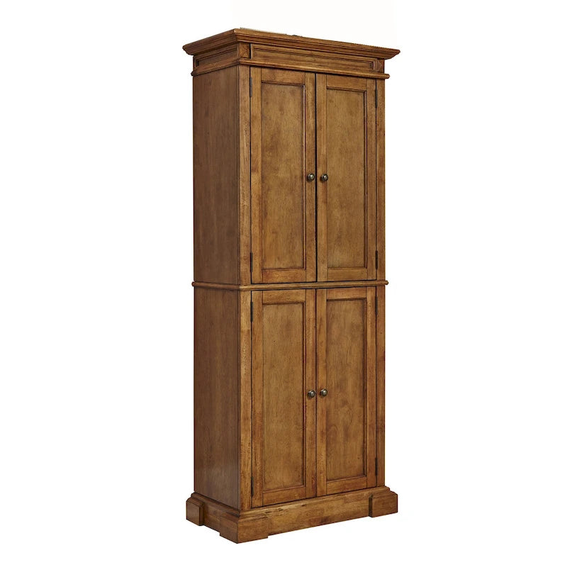 Verouderde Eiken Voorraadkast, 183 cm H