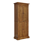 Verouderde Eiken Voorraadkast, 183 cm H