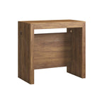 Uitschuifbare eettafel (console) - 80 cm B x 44,5 cm D x 76 cm H (uitschuifbaar tot 185,5 cm B)