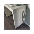 Uitschuifbare eettafel (console) - 80 cm B x 44,5 cm D x 76 cm H (uitschuifbaar tot 185,5 cm B)