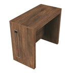Uitschuifbare eettafel (console) - 80 cm B x 44,5 cm D x 76 cm H (uitschuifbaar tot 185,5 cm B)