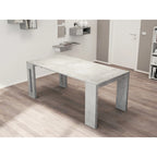 Uitschuifbare eettafel (console) - 80 cm B x 44,5 cm D x 76 cm H (uitschuifbaar tot 185,5 cm B)