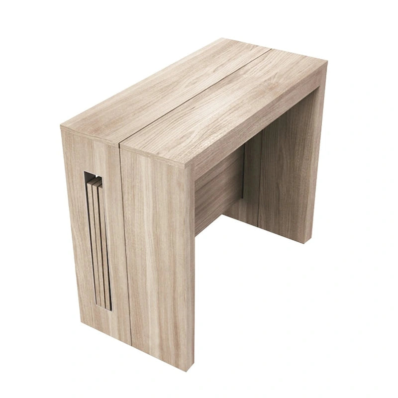 Uitschuifbare eettafel (console) - 80 cm B x 44,5 cm D x 76 cm H (uitschuifbaar tot 185,5 cm B)