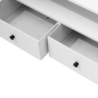 TV-meubel met RGB LED-verlichting en Opbergruimte – 120 cm L x 40 cm B x 52 cm H