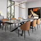 Uitschuifbare eettafel van gesinterd steen (200 cm tot 280 cm)