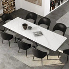 Uitschuifbare eettafel van gesinterd steen (200 cm tot 280 cm)