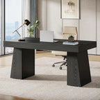 55-inch bureau met dubbele trapezoïde onderstellen